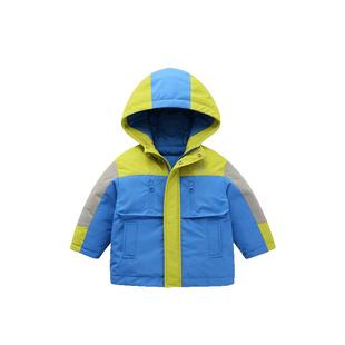 【三防工装】齐齐熊宝宝羽绒服男童外套冬装滑雪儿童加厚保暖上衣