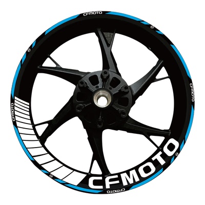 春风250sr/450sr改装450nk轮毂贴