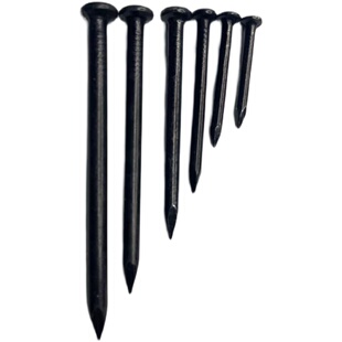 特种水泥钢钉高强度黑色硬质钉木工洋钉圆钉水泥墙钉混凝土70钉子