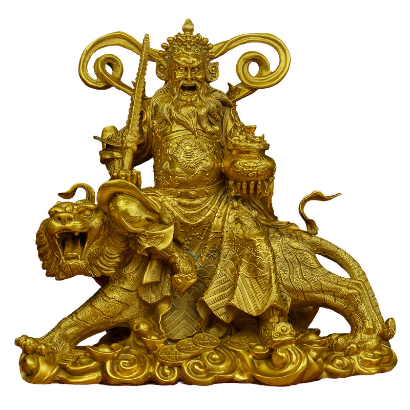 武财神骑虎赵公明赵元帅