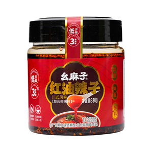 幺麻子红油辣子380g秘制香辣
