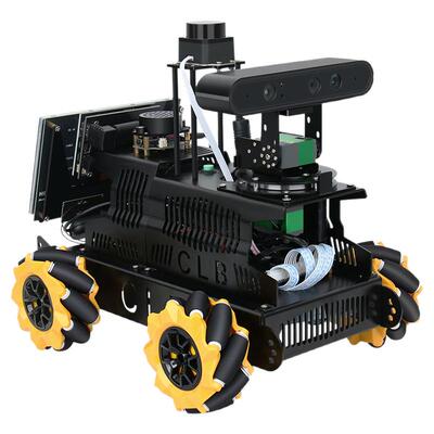 ROS2机器人SLAM建模导航多模态AI大模型Jetson Orin NANO智能小车
