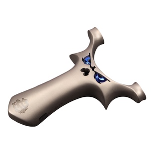 新款弓拓正品630不锈钢重炮恶魔弹弓圆头竞技专用弹弓