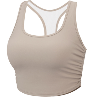 VfU专业瑜伽运动背心文胸一体式外穿健身吊带美背普拉提运动内衣