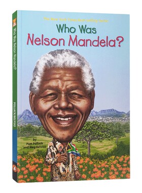 英文原版 Who Was Nelson Mandela? 谁是纳尔逊·曼德拉 民权斗士人物传记 纽约时报畅销书 历史名人科普 英文版 进口英语原版书籍