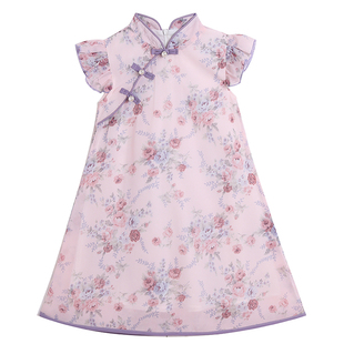 清仓汉服女童超仙连衣裙儿童夏装中国风女孩古装襦裙春夏童装裙子