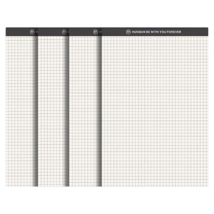 B5上翻拍纸本加厚ins方格横线本大学生笔记本子可撕A6便签日记本方格本子学生作业记录本简约记事本空白稿纸