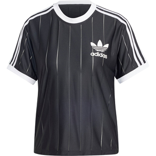 Adidas/阿迪达斯官方正品三叶草女士宽松圆领运动休闲短袖IX5505