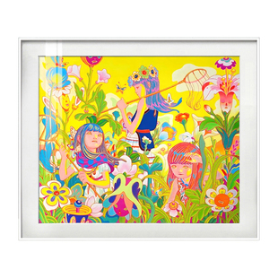 James Jean版画詹姆士简明装饰画日本潮流挂画潮画卧室女孩房墙画