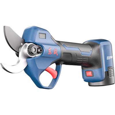 东成锂电充电修枝剪果树剪强力剪