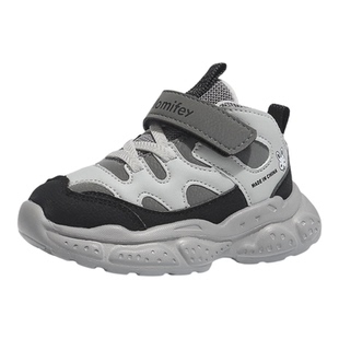 班纳米菲儿童鞋冬季宝宝鞋子加绒男童运动二棉鞋小童加厚保暖冬鞋