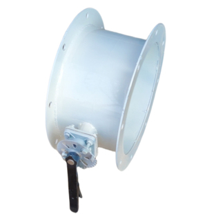 手动涡轮通风蝶阀除尘管道烟气手柄圆形百叶阀高温气动调风阀风门