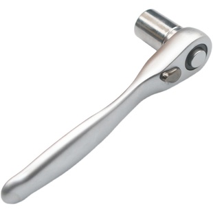 迷你棘轮小飞扳手1/4套筒双向正反快速螺丝刀一字十字多功能套装