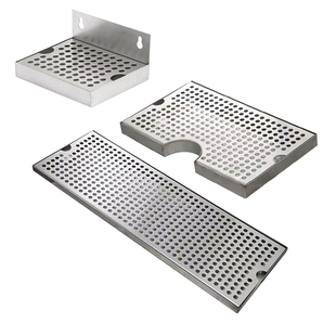 304不锈钢滴酒盘漏盘酒吧长方形接水盘沥油盘茶盘沥水托盘定做