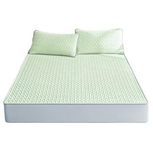 夏季冰丝床笠乳胶凉席床笠款凉席床笠罩床罩夏款夏天床单单件三件