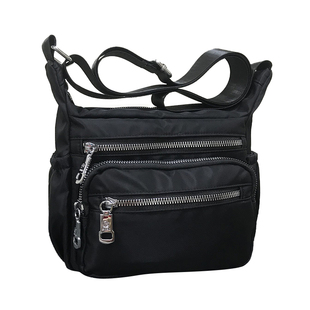 秋冬防水牛津布小布包单肩斜挎女轻便多拉链多口袋2025女新款包包