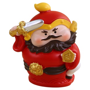 国潮门神摆件客厅入户玄关装饰品镇宅qu邪避凶钟馗防小人物件玄学