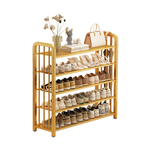 鞋架子家用门口多层不锈钢简易小窄收纳省空间置物架爆款过道鞋柜
