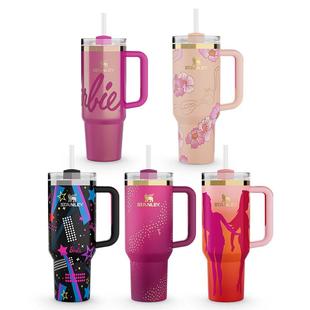 BARBIE™xSTANLEY芭比联名吸管巨无霸吸管杯保温保冷水杯子潮流