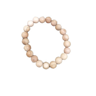 桃木珠子无漆佛珠桃木朱砂手串手链念珠原木男女成人宝宝饰品随身