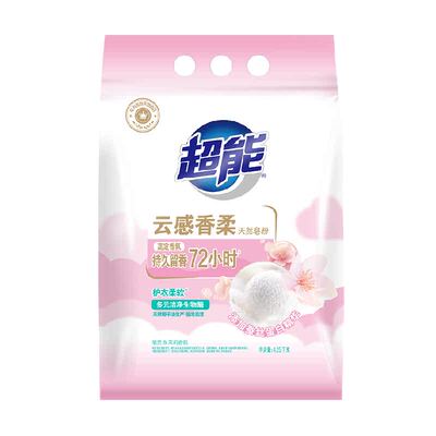 超能云感香柔皂粉4.25kg