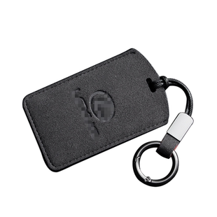 适用于雷克萨斯LX570卡片式钥匙套LS500h优质 ES300h翻毛皮卡包扣