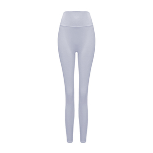 YSH/戚风裤 提臀瑜伽裤高腰收腹普拉提健身裤无T线外穿紧身九分裤