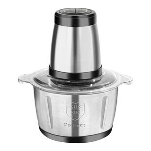 家用多功能绞肉机小型电动料理机碎菜馅碎肉器搅拌厨房玻璃不锈钢