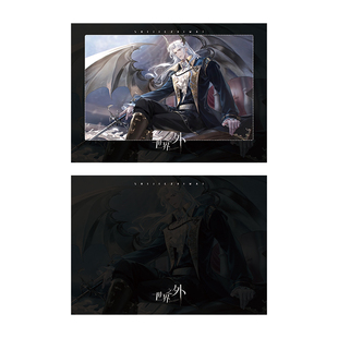 世界之外顾时夜夏萧因易遇柏源此间即无间动漫周边拍立得小卡