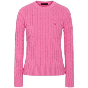 BEANPOLE滨波女士多色款时尚简约通勤风户外日常圆领套头长袖毛衣