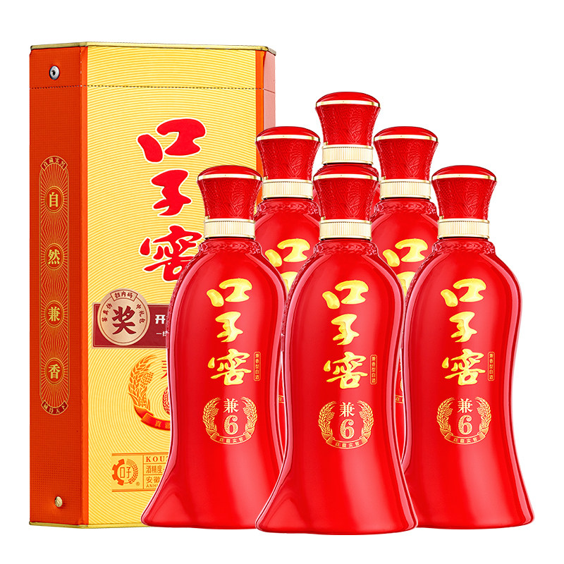 口子窖兼6兼香型41°500ml*6