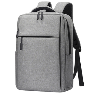 新款男士商务通勤出差双肩包大容量轻便电脑包17寸笔记本男生背包