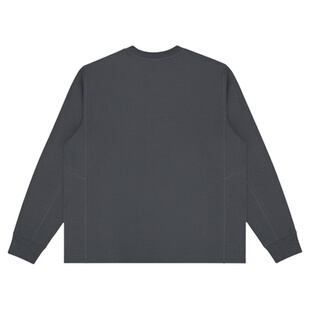 IDLT 凉感棉260g 宽松拼接长袖T恤索罗娜运动防晒户外休闲TEE潮