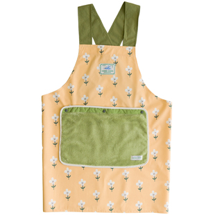 围裙高级感年轻款女士厨房专用可拆卸擦手烘焙面包店免系带防泼水