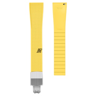 CTS FKM氟橡胶表带18/19/21/20/22mm快拆适用精工华为劳力士帝舵