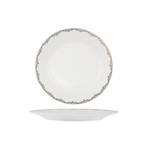 唐山隆昌骨瓷香榭丽舍高脚碗陶瓷碗欧式高档餐具45%骨粉碗碟盘子