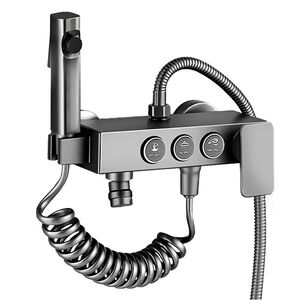 淋浴花洒套装混水阀冷热水龙头浴室洗澡浴缸开关混合安装增压简易