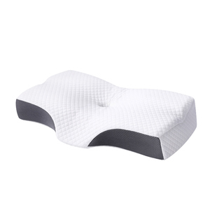莱希文慢回弹记忆海绵单人枕头缓解打鼾助睡眠家用护颈椎仿生蝶枕
