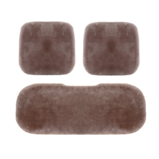 汽车坐垫冬季纯羊毛皮毛一体单片毛垫保暖真羊毛皮座垫套无靠背女