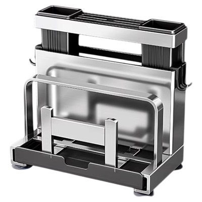 304不锈钢刀架置物架厨房菜刀架