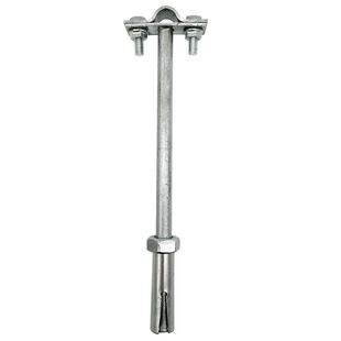 防雷支架T型膨胀避雷卡热镀锌圆钢避雷带支架带拉爆防雷卡子新品