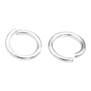 银势S925纯银素银diy配件开口银环闭口小环手链项链搭扣连接圆圈