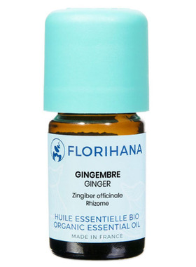 有机生姜精油Florihana暖身泡脚