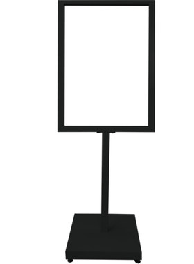 双面kt板画架展示水牌海报立式
