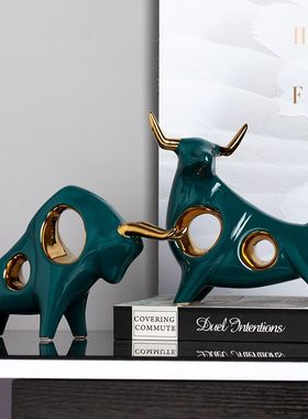 北欧欧式创意绿金摆件家居饰品客厅电视柜酒柜装饰工艺品摆设出口