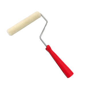 乳胶漆油漆滚筒4寸施工工具超细腻澳洲全羊毛滚筒艺术漆滚筒2/3寸