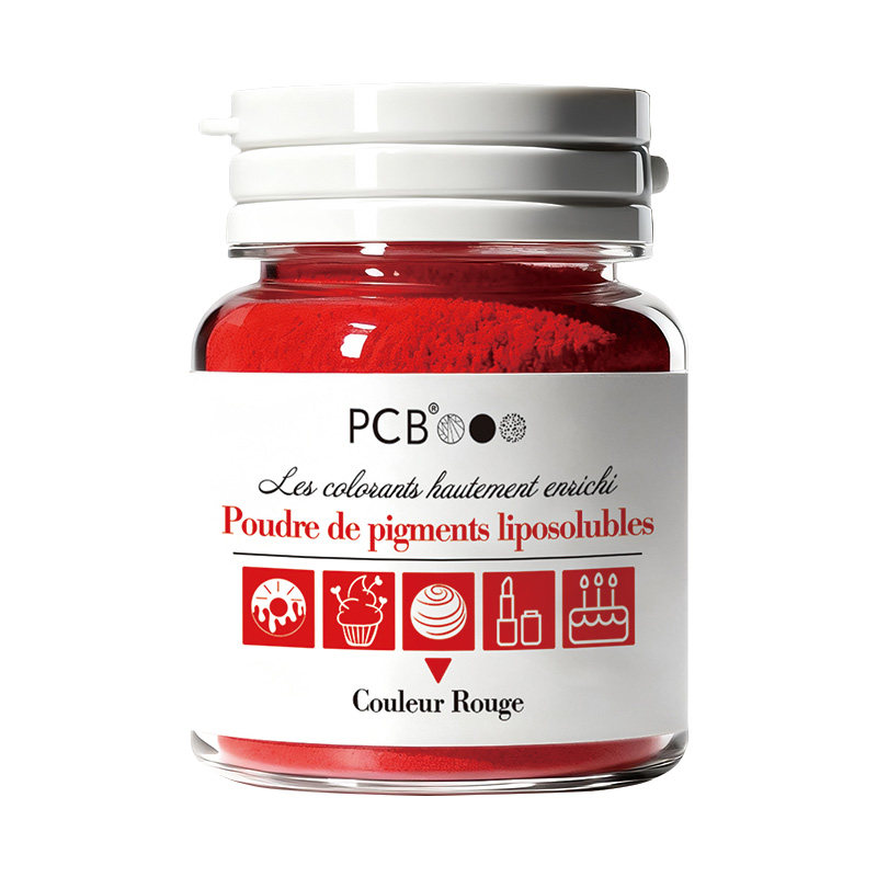 PCB慕斯喷砂色粉高浓度油溶性可食用巧克力蛋糕淋面烘焙调色粉