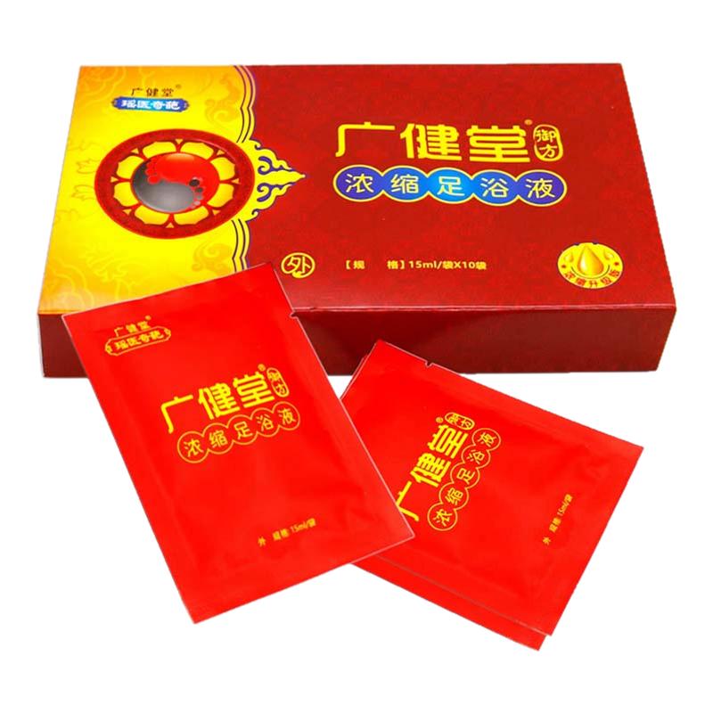 广健堂浓索足浴液15ml*10袋