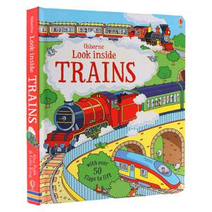 Usborne出品看里面系列火车