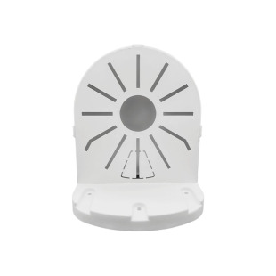 监控半球支架 摄像机支架半球壁装支架海螺支架 铁质壁装半球支架